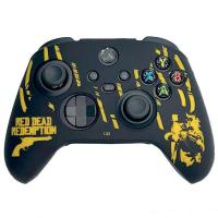 Чехол защитный Xbox Series S/X - Xbox One Silicone Case for Controller Red Dead Redemption (black-yellow) [АКСЕССУАРЫ]